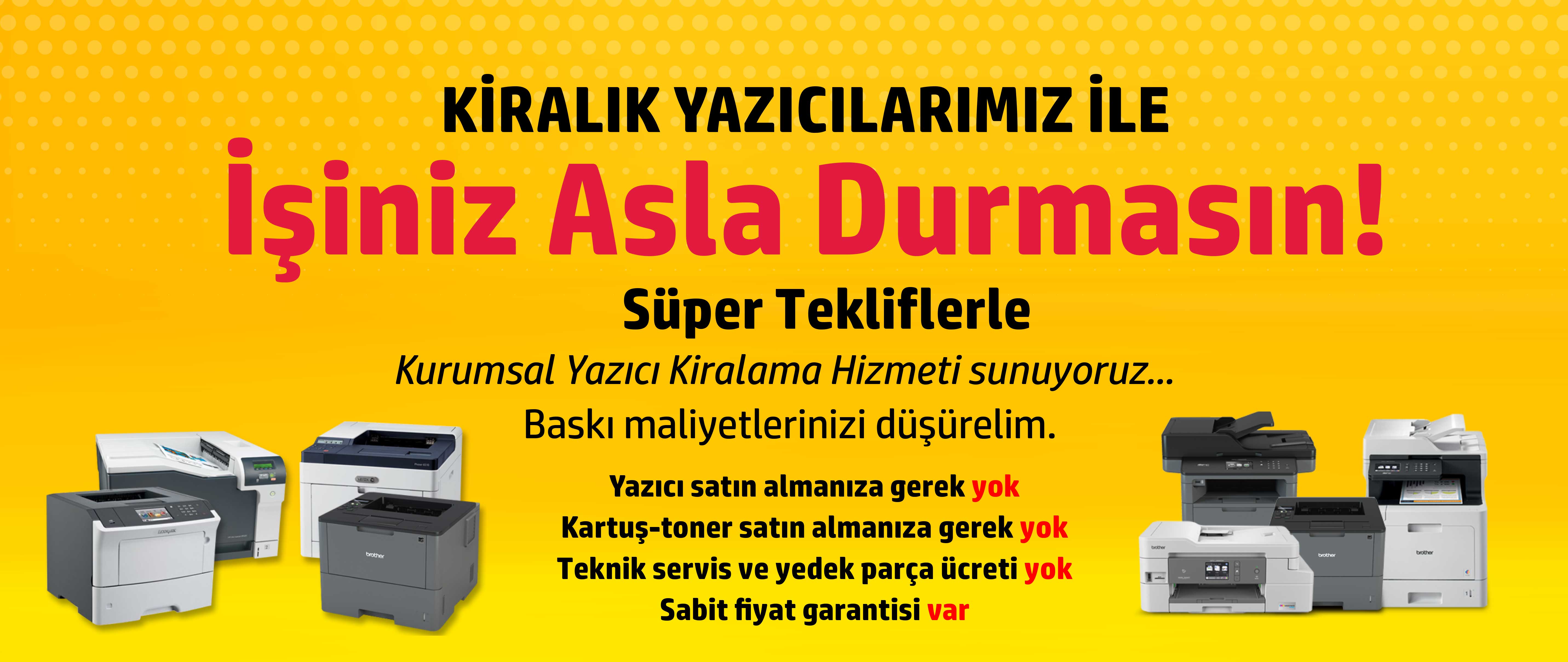 Yazıcı Kiralama Bağcılar